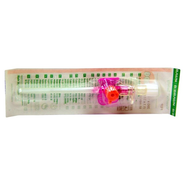 B.Braun Vasofix Safety Braunüle 50 Stück - 20 G, 1,1 mm rosa, 33 mm Stichlänge 1 St