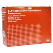 Dracoelfi Elastische Fixierbinde 8cmx4m gekreppt 20 St