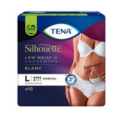 TENA Silhouette Normal Blanc Gr. L Inkontinenzunterwäsche, 10 Stück 6X10 St