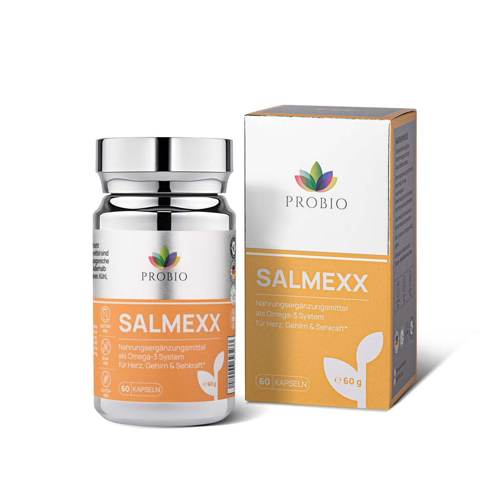 SALMEXX – Omega-3 aus Fischöl für Herz & Gehirn 60 St