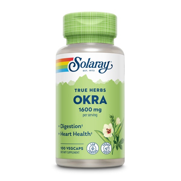 Okra 400 Mg Solaray Kapseln 100 St