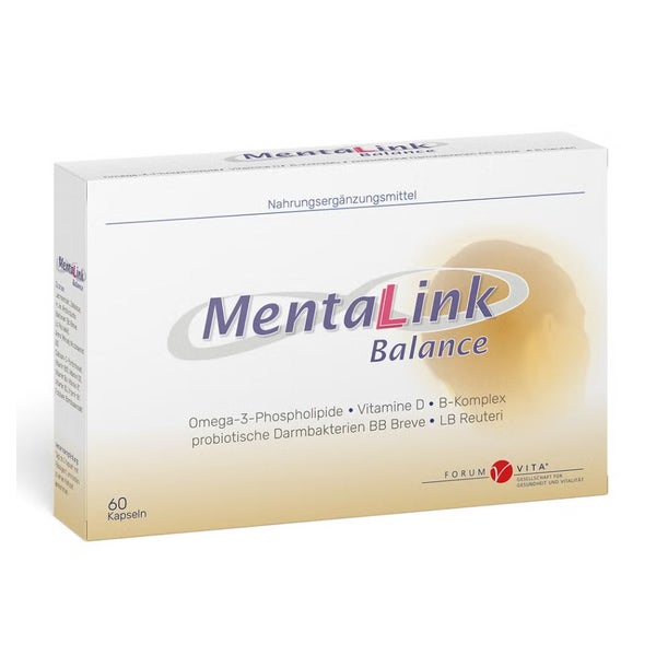 MentaLink Balance - Darm Hirn Kapseln 60 St
