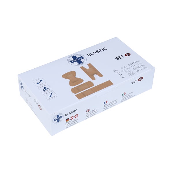 FAP - Fingerpflaster-Set ELASTIC - elastisch & flexibel 50 St