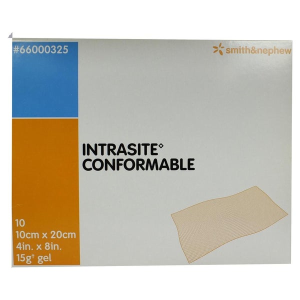 Intrasite Conformable Gelkompr.10x20 cm 10 St
