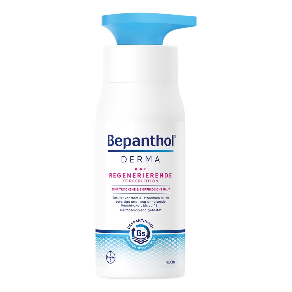 Bepanthol® DERMA Regenerierende Körperlotion, Pumpspender 1X400 ml