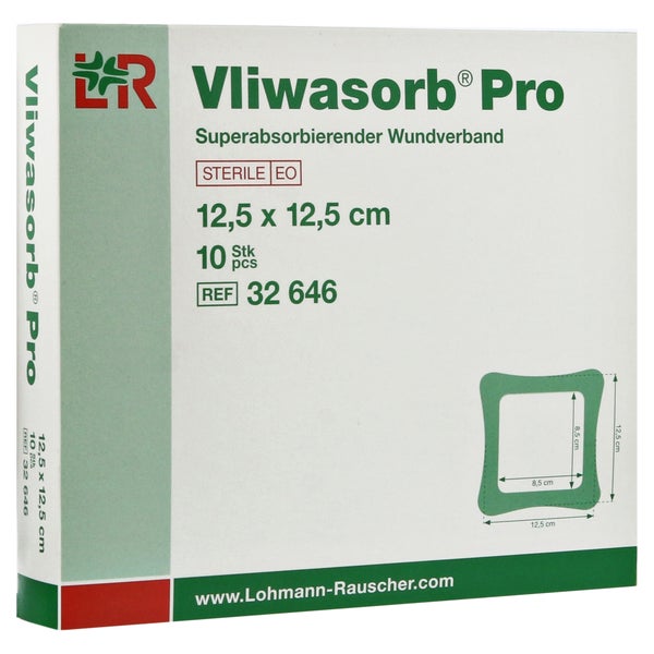 Vliwasorb Pro Superabsorb.komp.steril 12 10 St