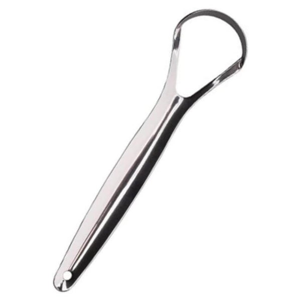Zungenreiniger Edelstahl Tongue Scraper Mundhygiene verbesse 1 St