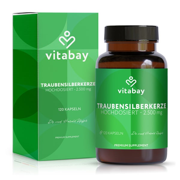 Vitabay Traubensilberkerze 2500 mg 120 St