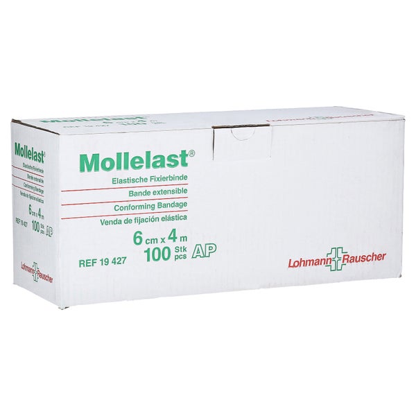 Mollelast Binden 6 cmx4 m weiß lose 100 St