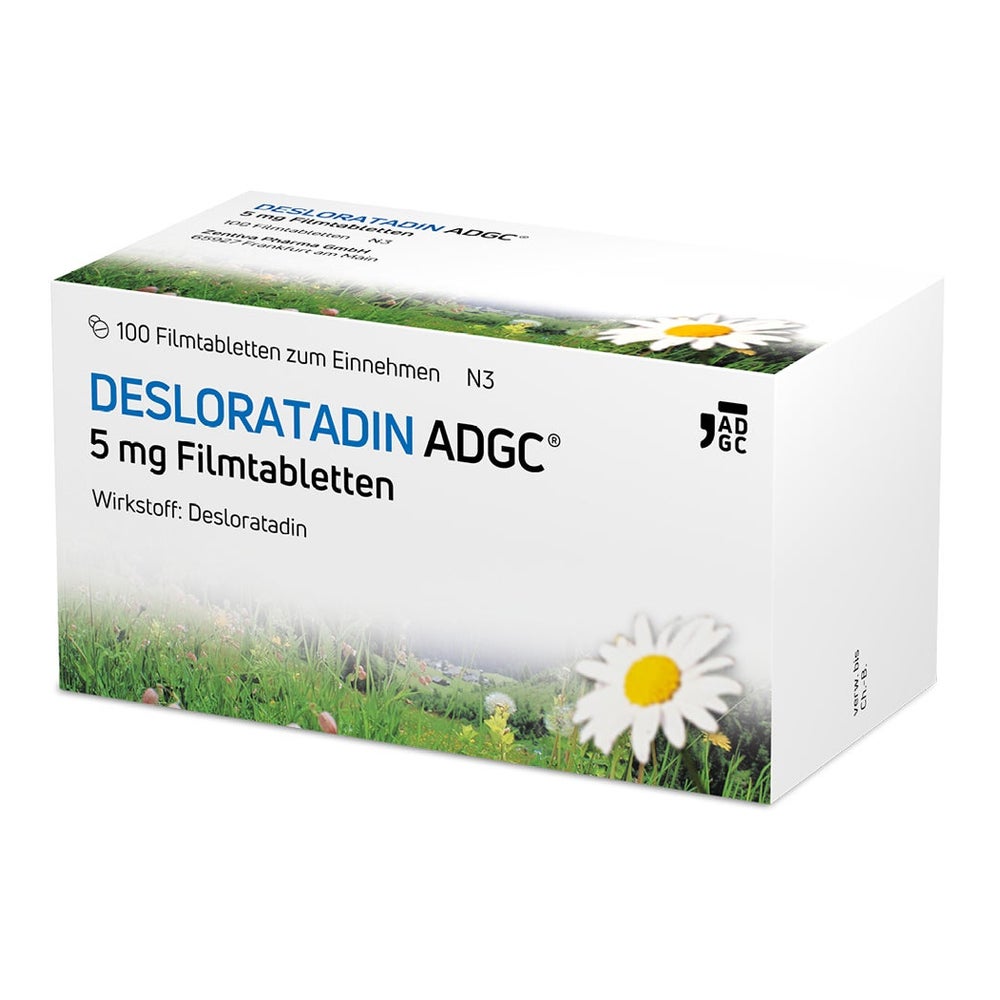 DESLORATADIN ADGC® 5 mg 100 St