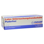 Produktabbildung: Handschuhe Einmal Latex puderfrei M 100 St