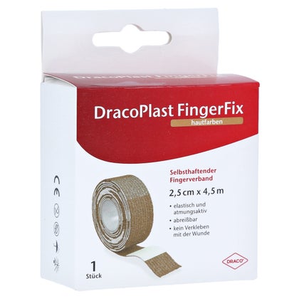 Dracoplast Fingerfix 2,5 cmx4,5 m m.Wund 1 St, 1 St online kaufen  