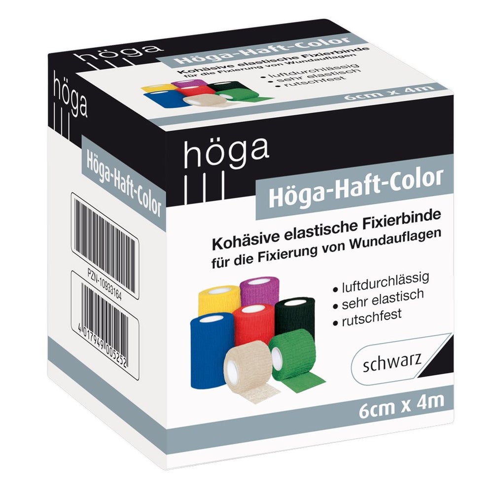 Höga-haft Color Fixierb.6 cmx4 m schwarz 1 St