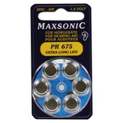 Batterien F.hörgeräte Maxsonic PR675 6 St