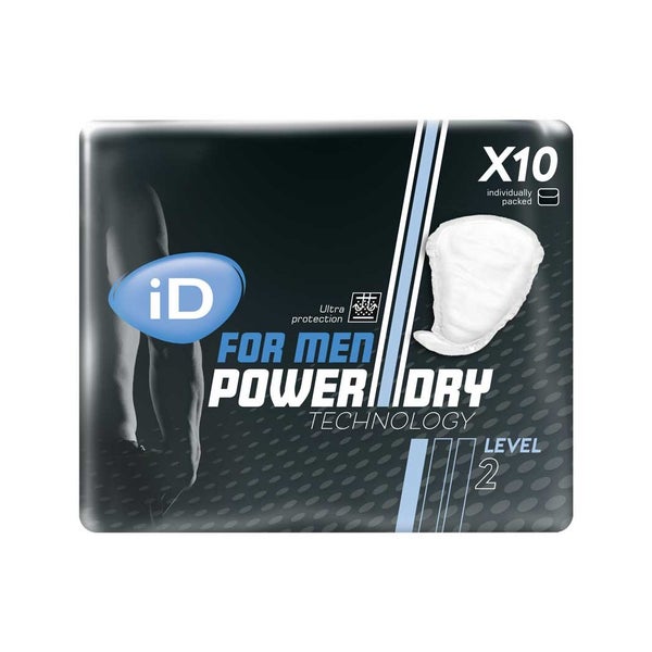ID for Men Cotton Feel Level 2 16X10 St