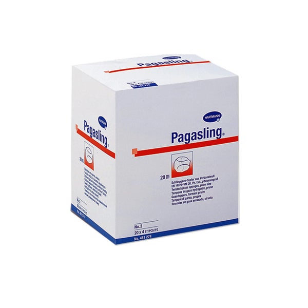 Hartmann Pagasling® Schlinggazetupfer 20-fädig unsteril - 4 x 250 / 4 4X250 St
