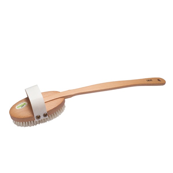 Badebürste mit Naturborsten und abnehmbarem Stiel 1 St
