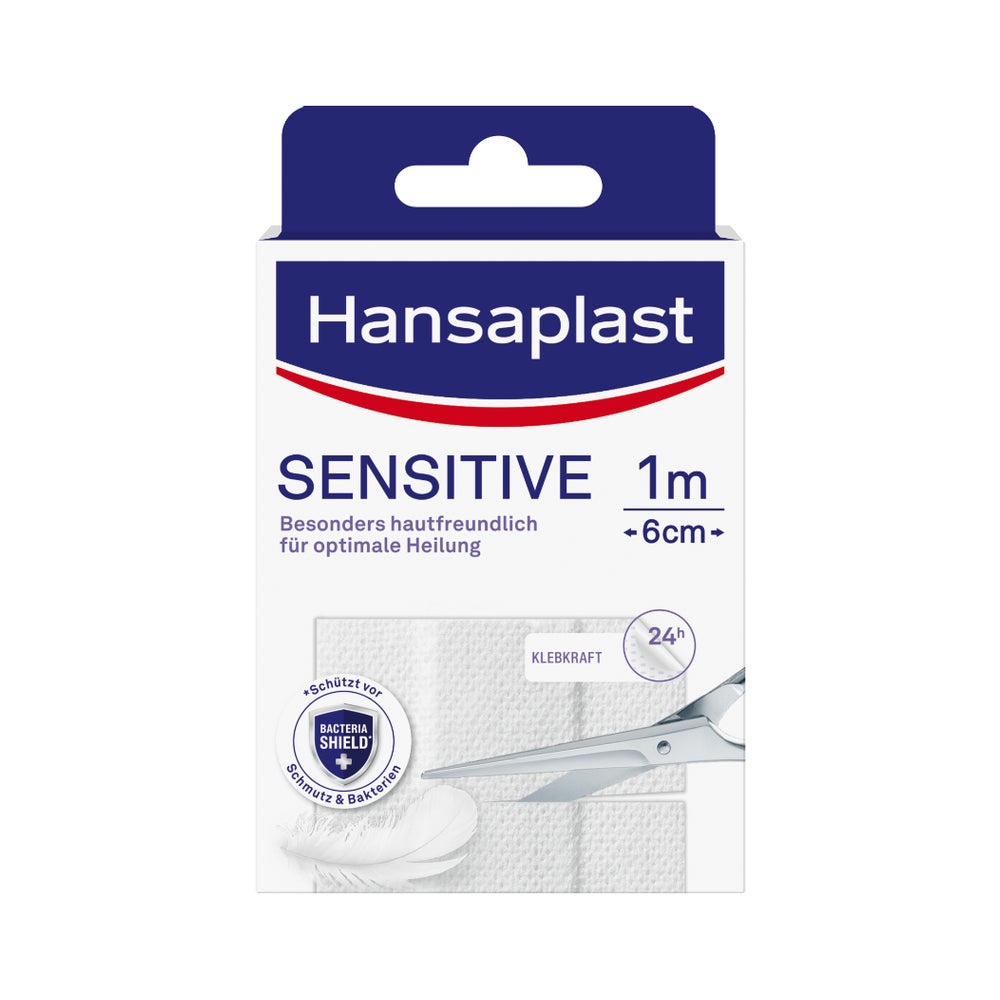 Hansaplast Sensitive Pflaster 10cm x 6cm 1 St