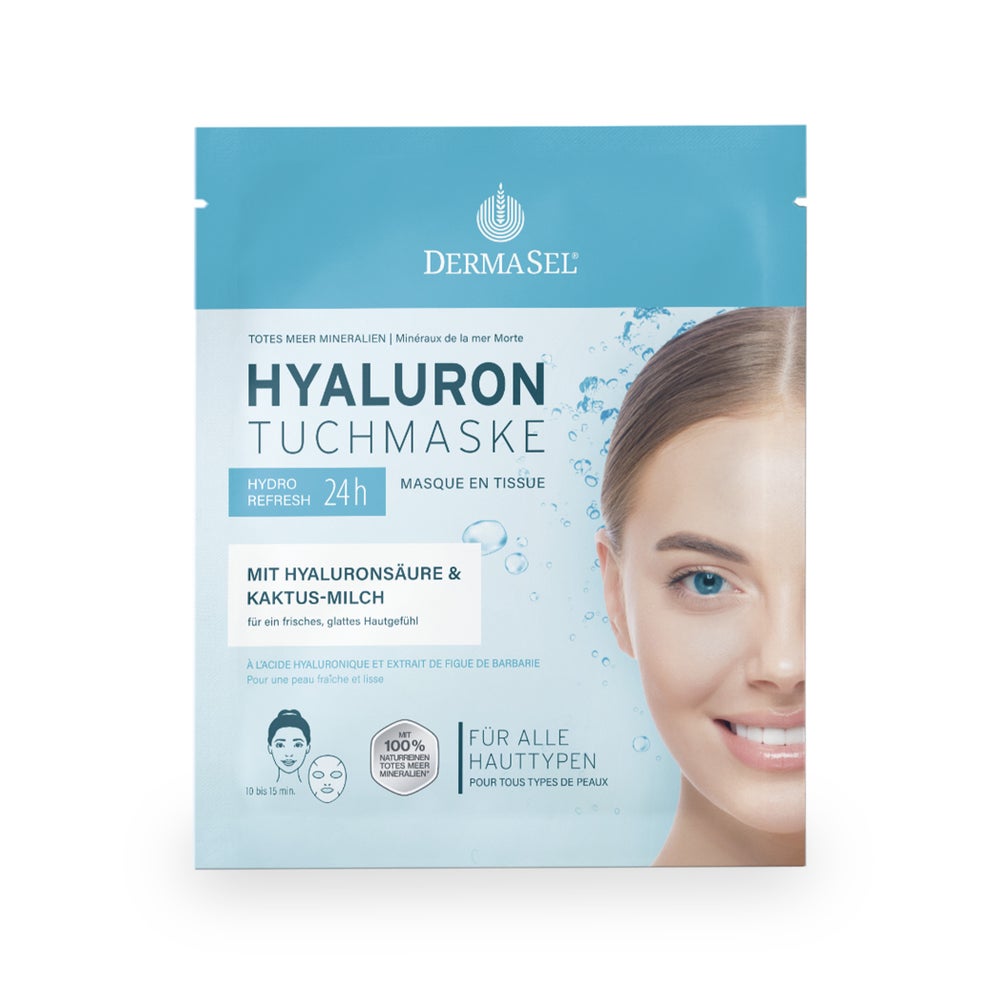 Dermasel Hyaluron Tuchmaske 1 St