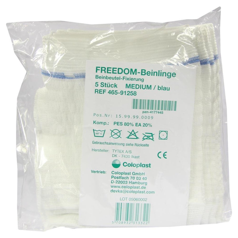 Freedom Beinlinge Medium blau 5 St