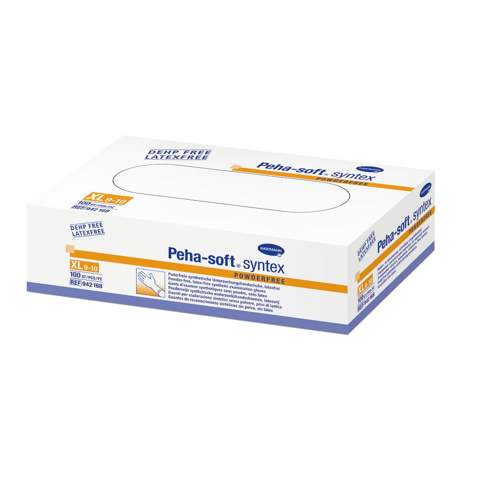 Hartmann Peha-soft syntex Vinyl Untersuchungshandschuhe weiß Gr. XL 100 St
