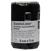 Produktabbildung: BORT Stabilocolor Binde 8 cm schwarz 1 St