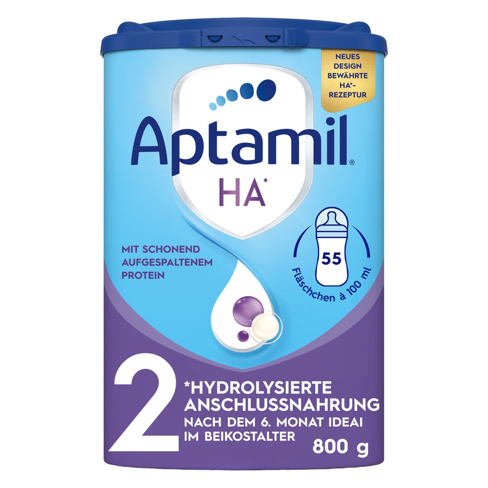 Aptamil HA 2 Hydrolysierte Anschlussnahrung 800 g