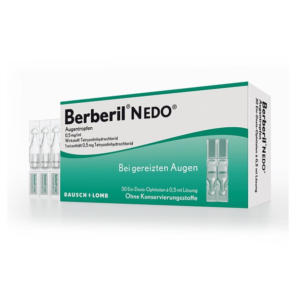 Berberil N EDO Augentropfen 30X0,5 ml