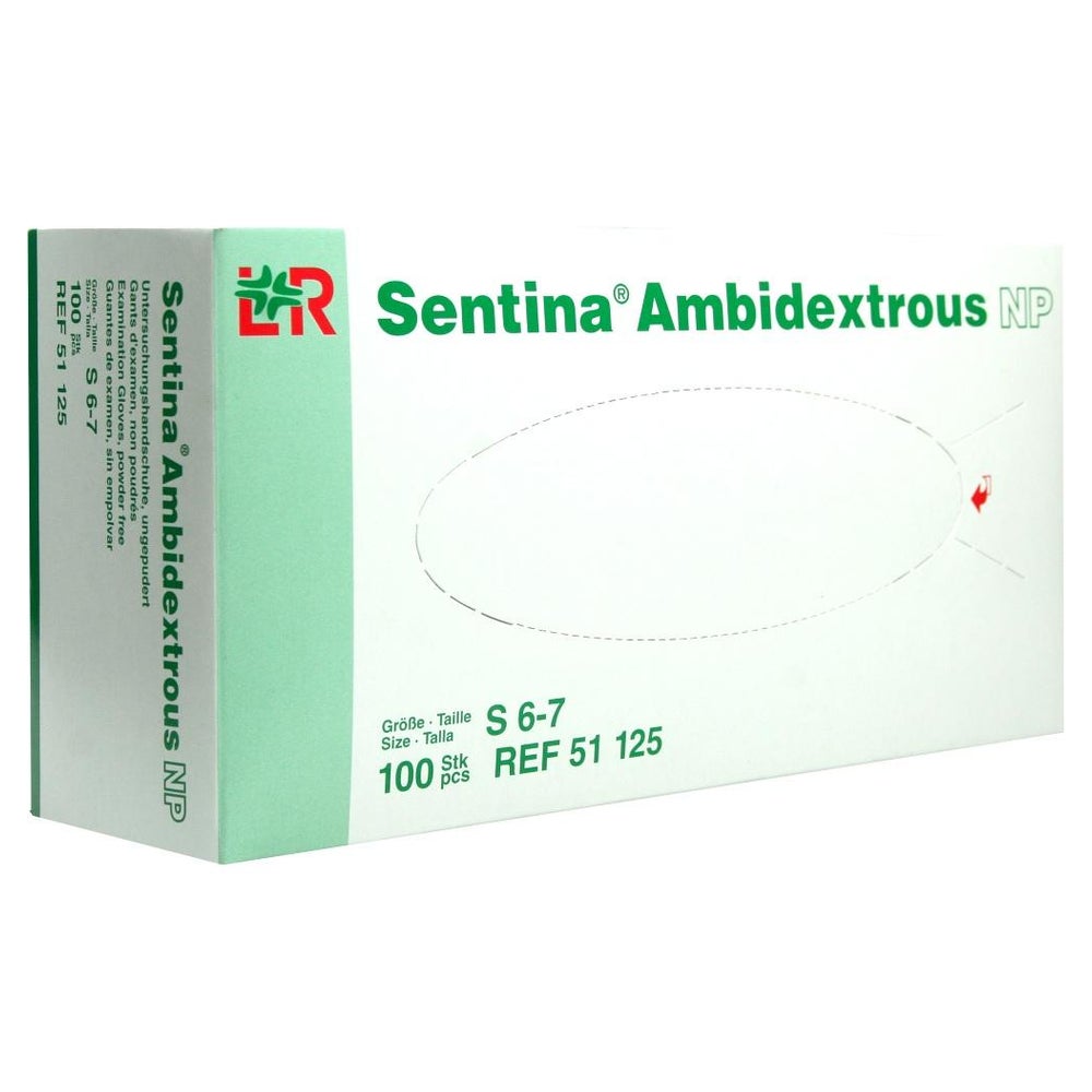 Sentina Ambidextrous Unters.hands.puderf 100 St