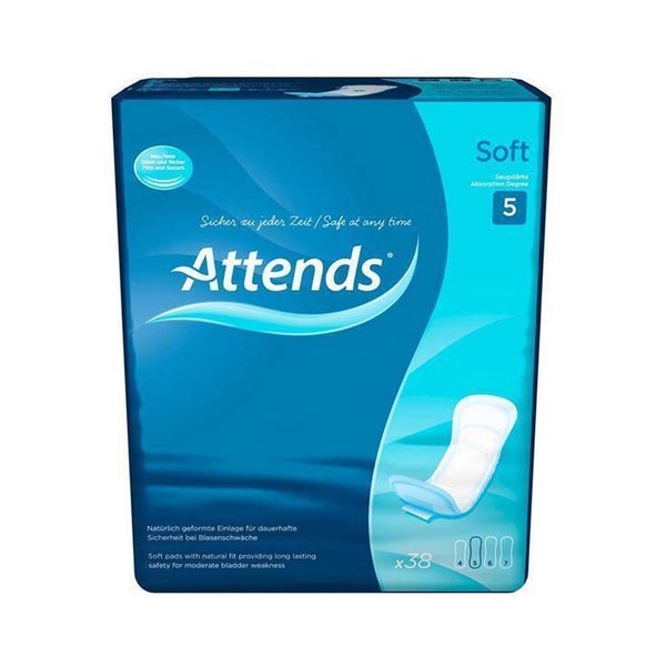 Attends Soft 5 Einlagen 38er Pack 4X38 St