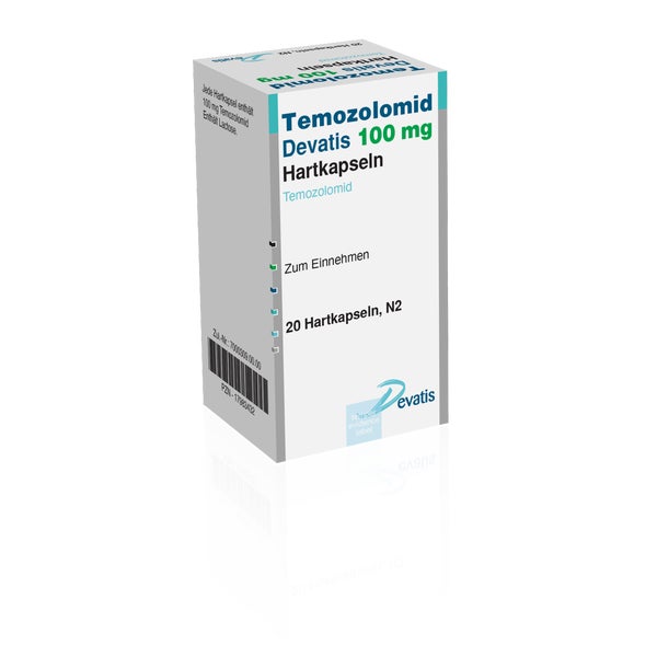 Temozolomid Devatis 100 mg Hartkapseln 20 St