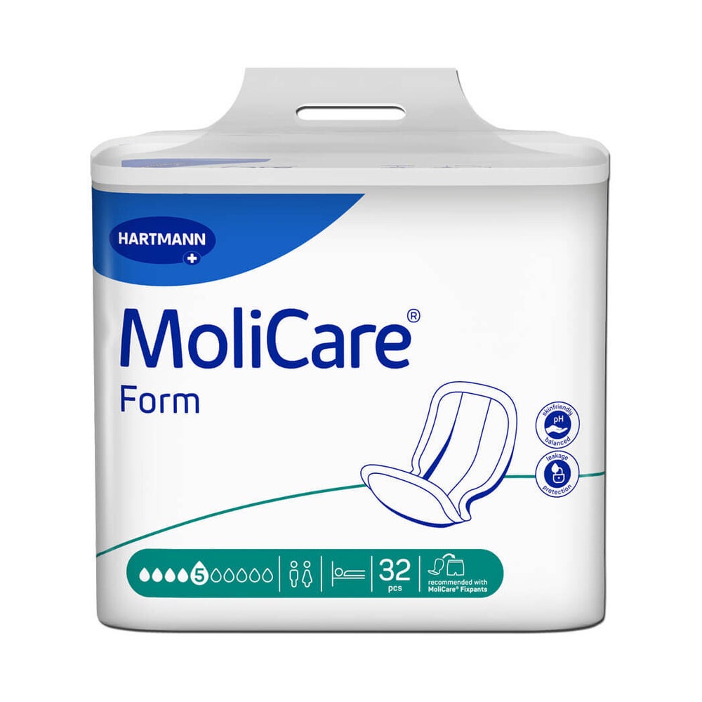 MoliCare Form 5 Tropfen Inkontinenzvorlagen 4X32 St