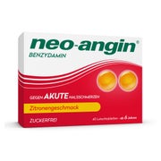 Produktabbildung: neo-angin Benzydamin Zitronen-Geschmack 40 St
