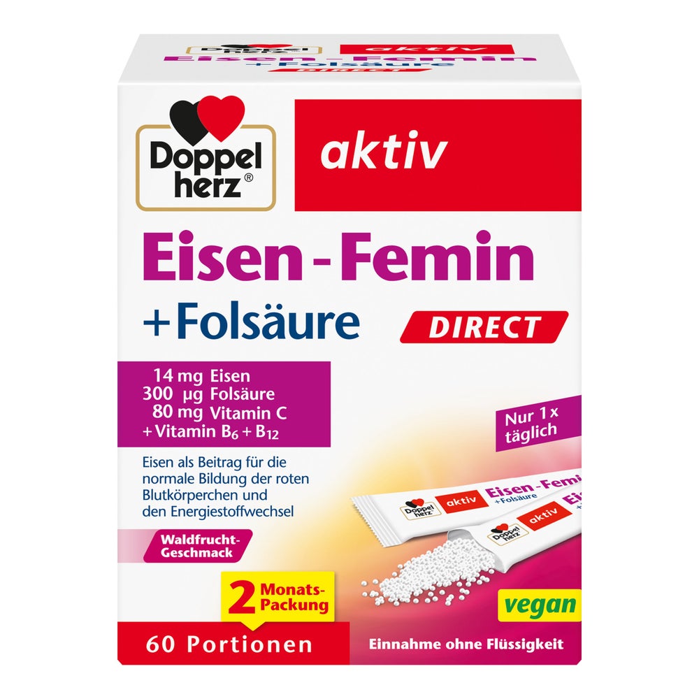 Doppelherz® aktiv Eisen-Femin Direct 60 St
