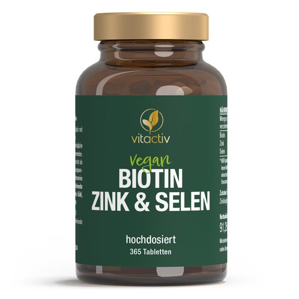Vitactiv BIOTIN ZINK & SELEN 365 St