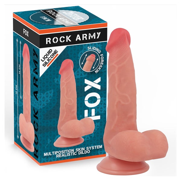 Rock Army - Flüssigsilikonfuchs 19 Cm -o-