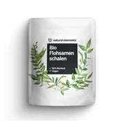 Bio Flohsamenschalen – 500g Beutel – 99+% Reinheit, biozertifiziert, vegan – Low-Carb, ballaststoffreich, glutenfrei – ohne unnötige Zusätze, laborgeprüfte Qualität 500 g