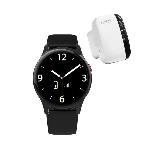 James R8 Senioren Smartwatch Notrufuhr mit GPS Notruf & Telefonfunktion 1 St