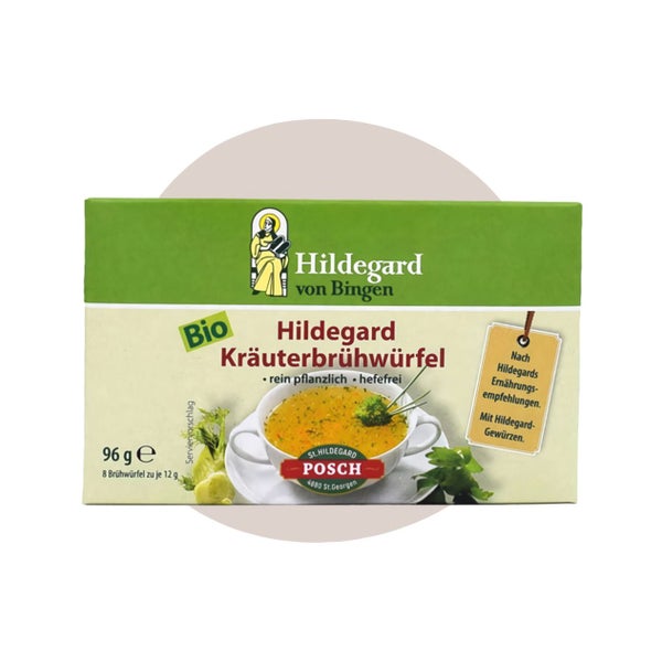 Hildegard Suppenwürfel Kräuterbrühwürfel Bio 96 g