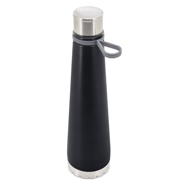 Design Stahlflasche "Disen" 650 ml - schwarz 1 St