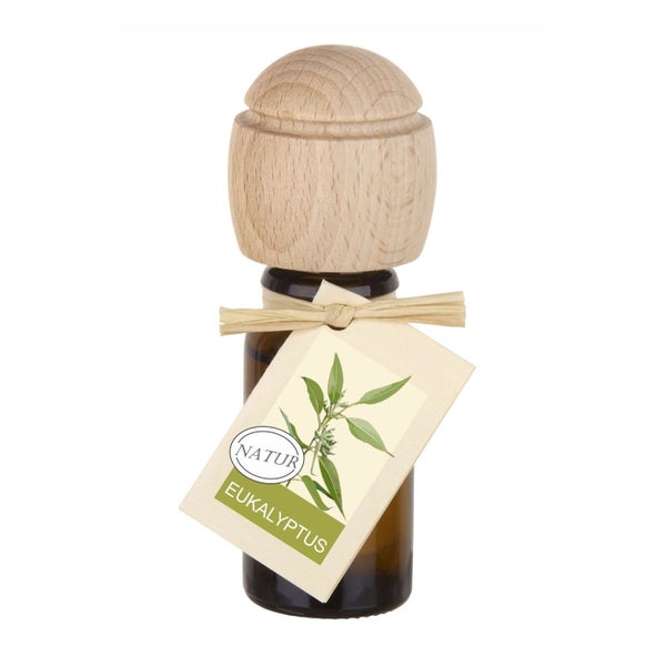 Traumduft Piccolino Eukalyptus Duftöl – Handgefertigt, ätherische Öle, Buchenholzverschluss 10 ml