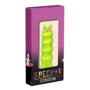 Scherzkondom Wurm XL – Gag für Mottopartys humorvolle Feiern (1 Stück) 1 St