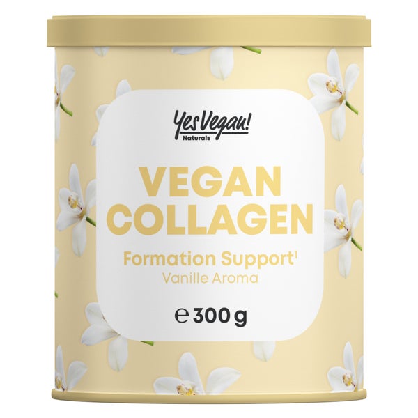 Veganes Kollagen Pulver Vanille, Aminosäuren Hyaluron 1 x 300 g