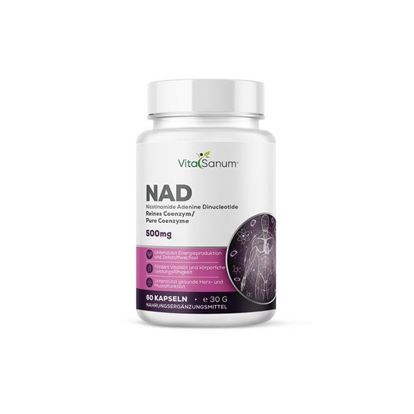 VitaSanum®- NAD (Nicotinamide Adenine Dinucleotide) 1000 mg  St
