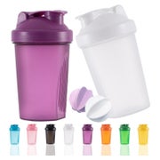 OOTD Protein Shaker Flasche 400ml Auslaufsicher BPA Frei Eiw 1 St