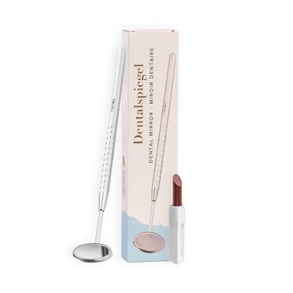 MILISTEN LED Zahnspiegel – Antibeschlag, 24 Mm, Mit Hellem Licht, Für Zahnpflege, Wimpern & Make-up, Batteriebetrieben