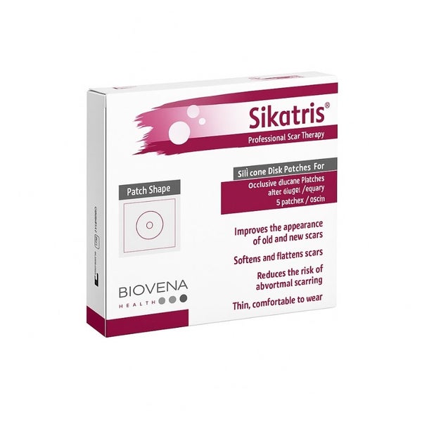 Biovena Health Sikatris – Silikonpflaster Narben 5 St
