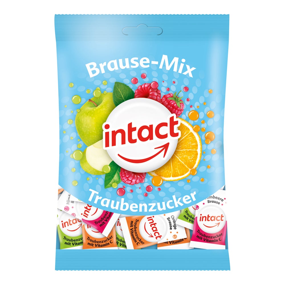 Intact Traubenzucker Beutel Brause-mix 75 g
