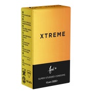 «Xtreme» extrem genoppte Kondome mit Supernoppen-Struktur (12 Kondome) 12 St