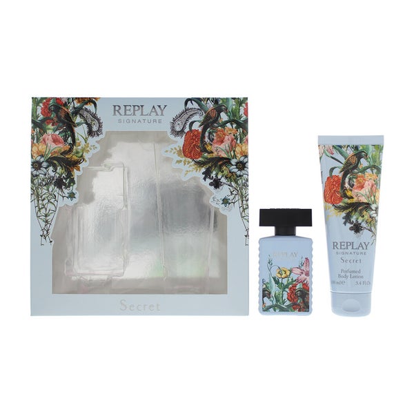Replay Signature Secret For Woman 2 Piece Gift Set